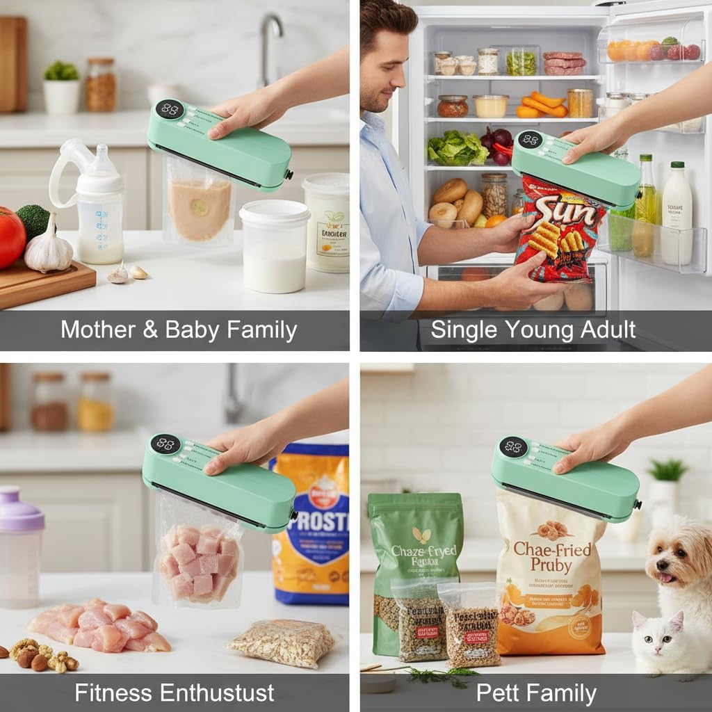 3-in-1 Mini Vacuum Sealer